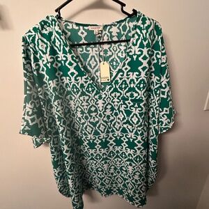 L Green Jodifl Blouse